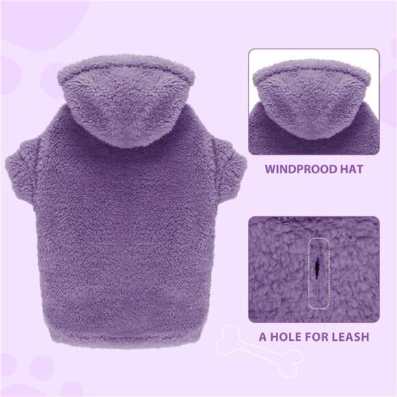 Other - XS Sweaters for Small Dogs Dog Hoodie Pet Clothes Warm Soft Cozy Coats